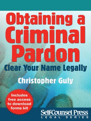 cover image of Obtaining a Criminal Pardon